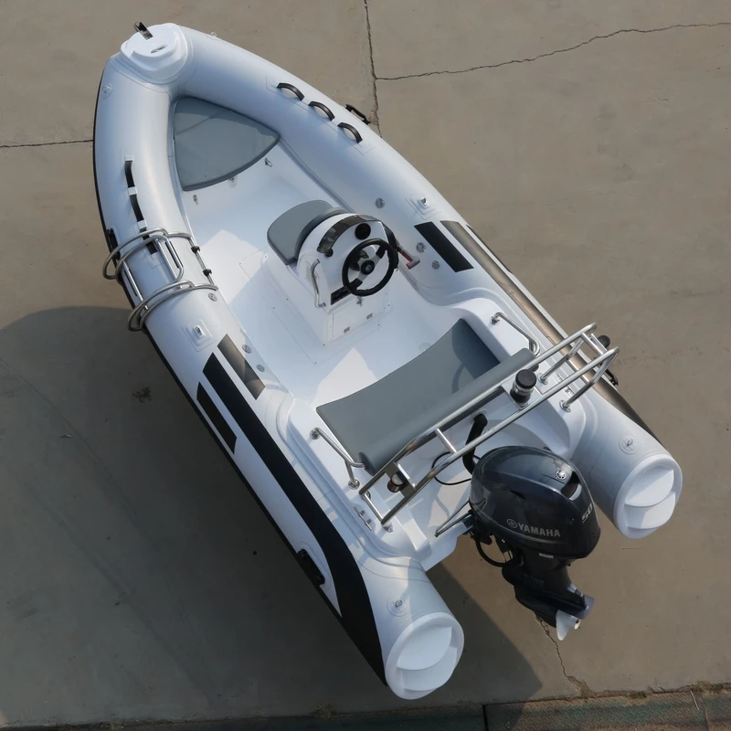 Малый роскошный надувной каяк с мотором ORCA из стекловолокна