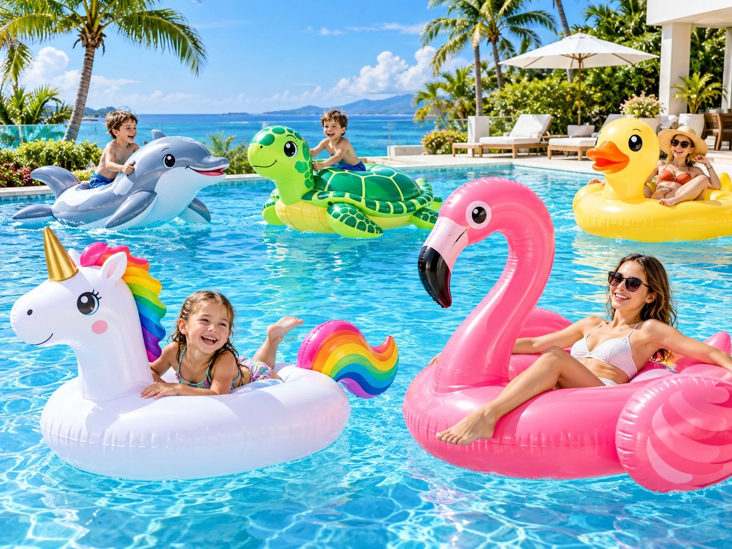 Animal Shape Pool Floats