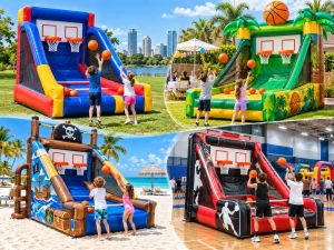 Inflatable Basketball Shoot