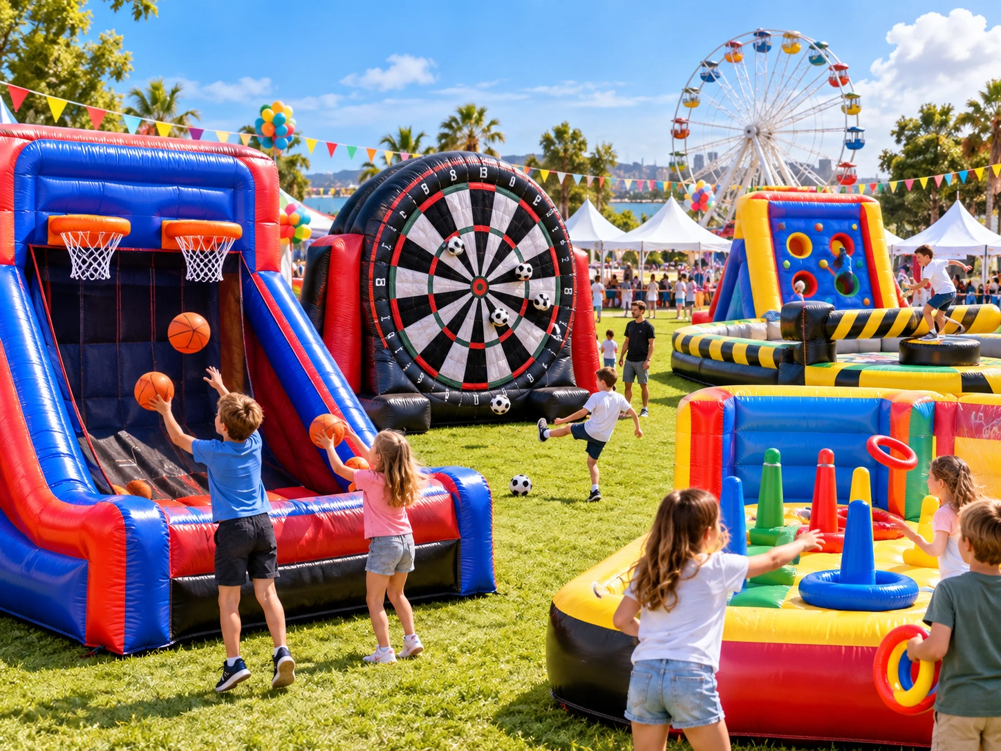 Inflatable Interactive Carnival Games