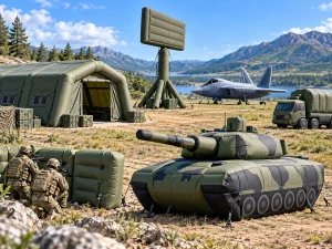 Inflatable military products