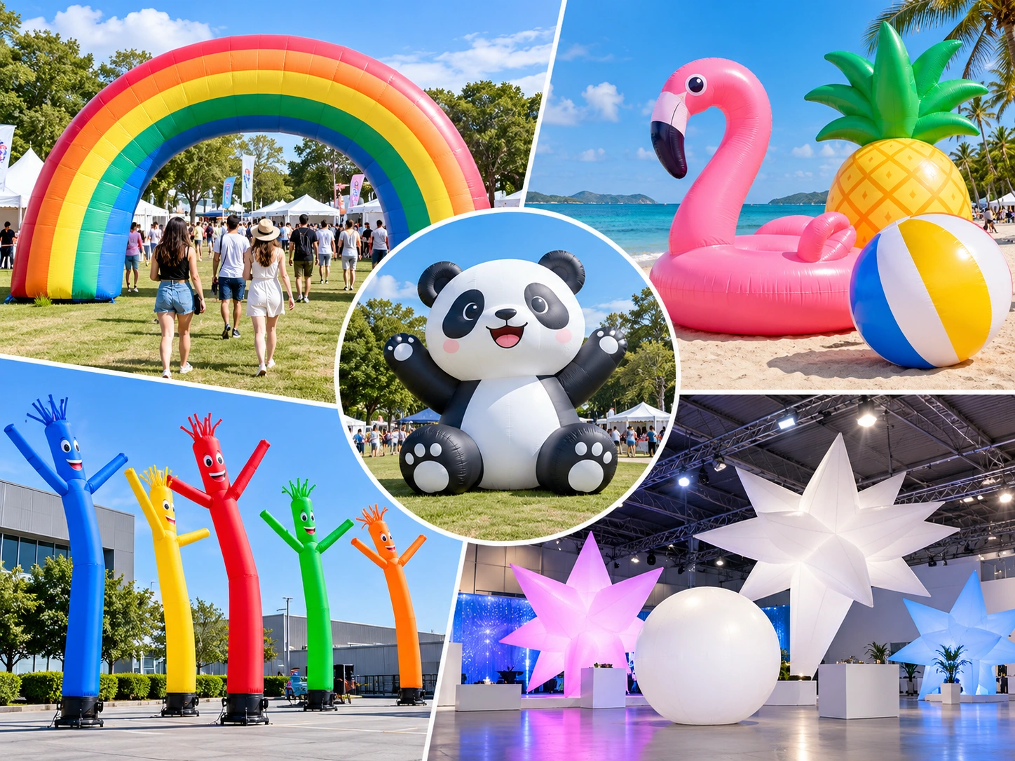 Inflatable shapes