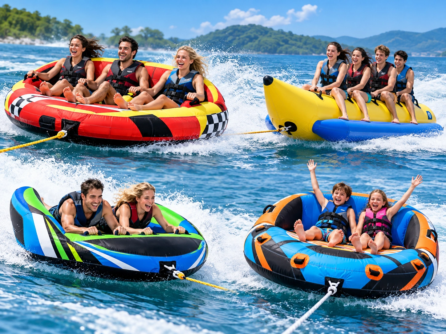 Inflatable Towable Tubes