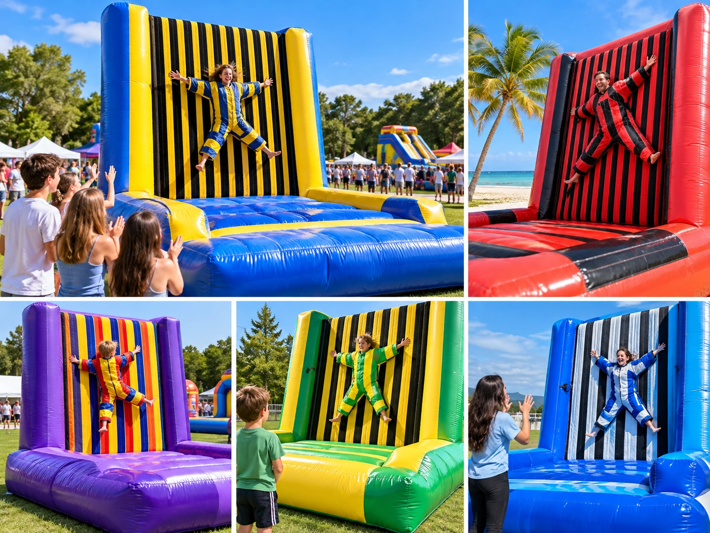 Inflatable Velcro Wall